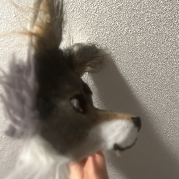 Handmade wolf animal therian mask - Picture 3 of 4